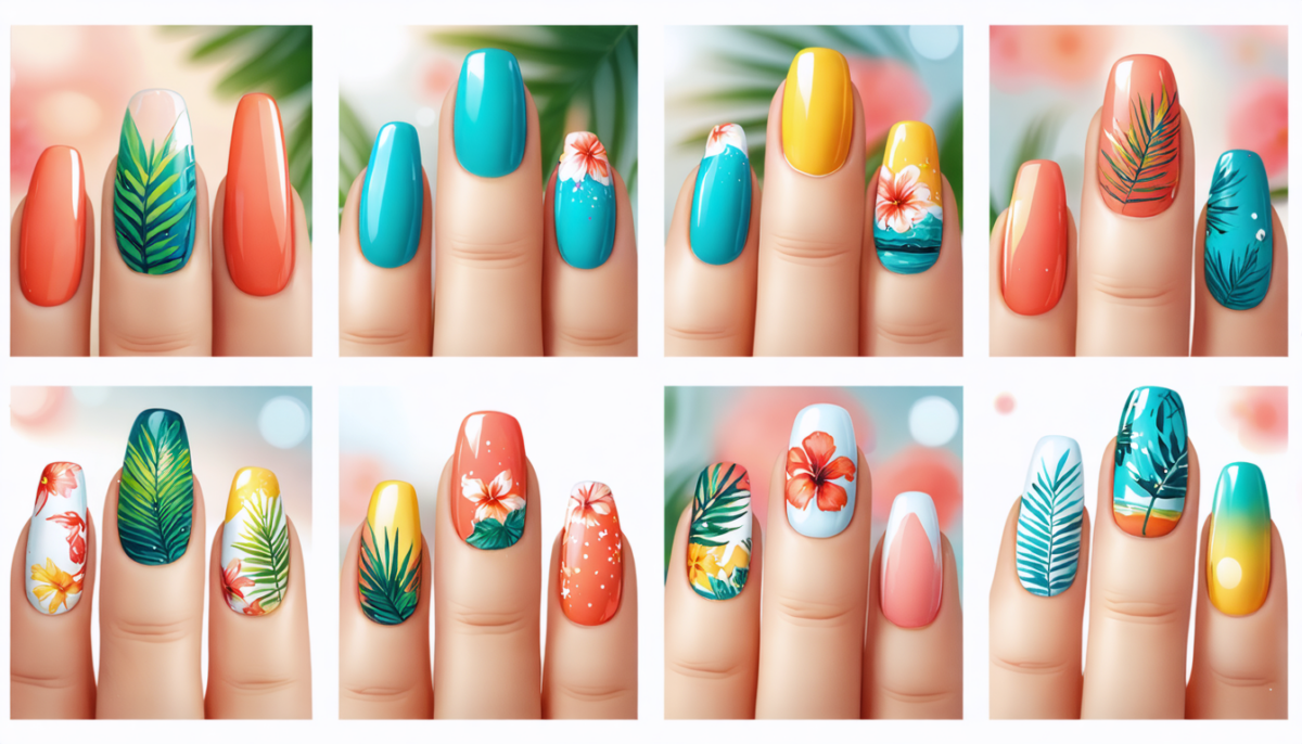 découvrez nos inspirations nail art estivales pour sublimer vos ongles et accueillir la saison avec style et fraîcheur. idées tendances, couleurs vibrantes et motifs créatifs au rendez-vous pour un été réussi.