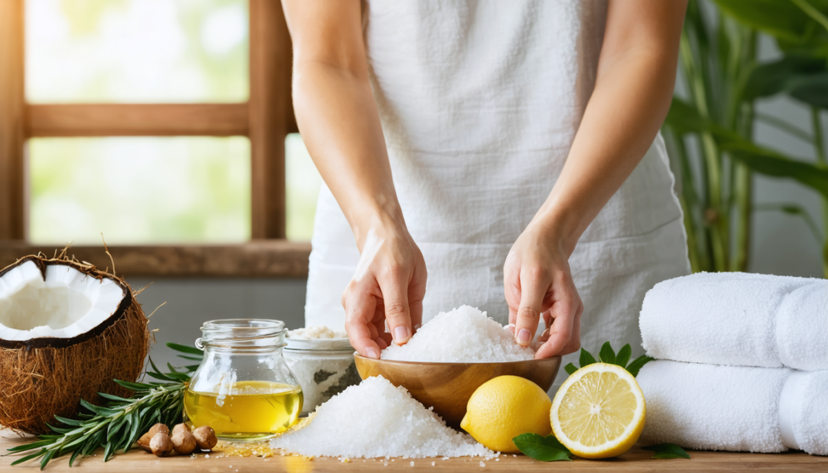 découvrez les astuces incontournables pour réussir un gommage corporel efficace à la maison et révélez une peau douce, lumineuse et revitalisée.